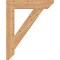 Ekena Millwork Traditional Slat Smooth Bracket, Western Red Cedar, 5 1/2"W x 32"D x 40"H BKT06X32X40TRA06SWR - alternate 2